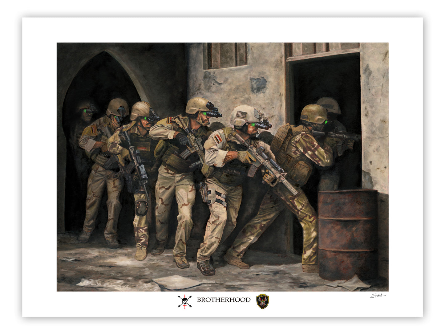 "Brotherhood" USSF CIF with ICTF in Iraq