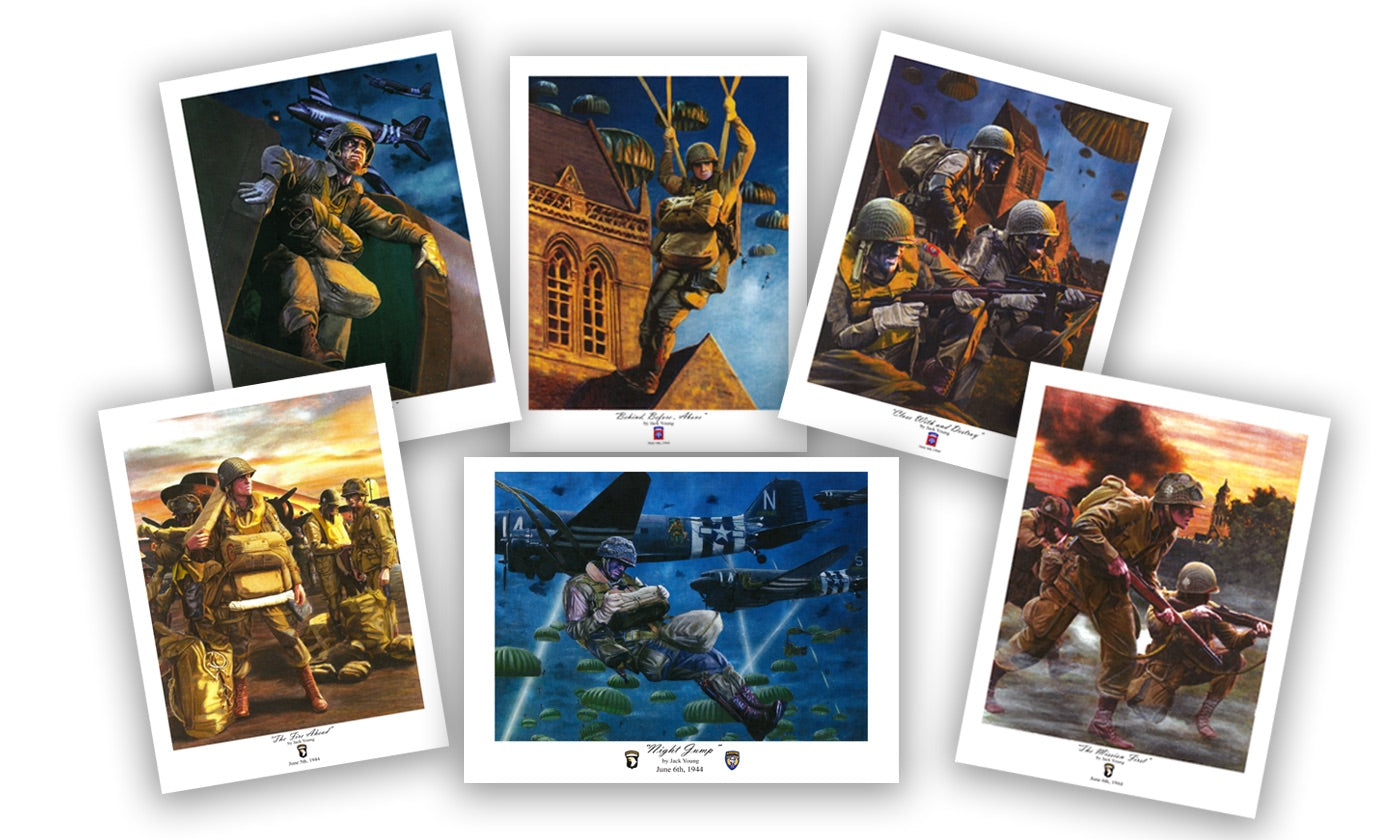 D-Day Airborne Art Print Series