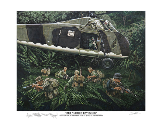 John Stryker Meyer RT Idaho MACVSOG Print