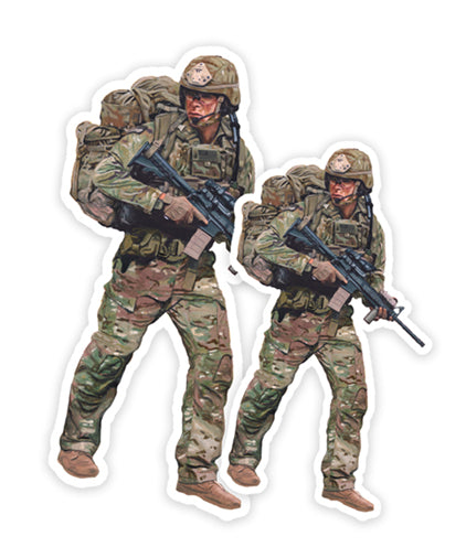 Airborne Infantry Sticker Pack