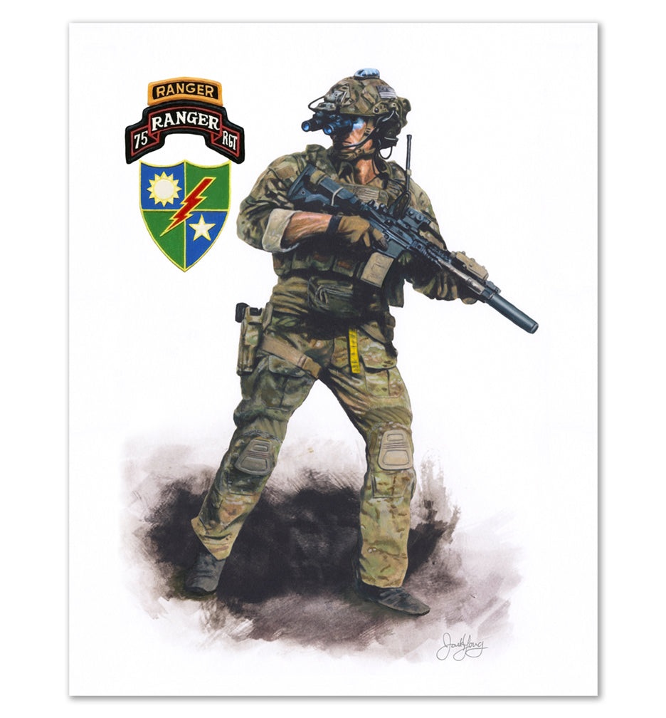 75th Ranger Regiment Collectors Set (4 Prints)