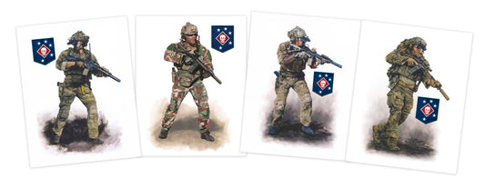Marine Raider Collectors Set (4 Prints)