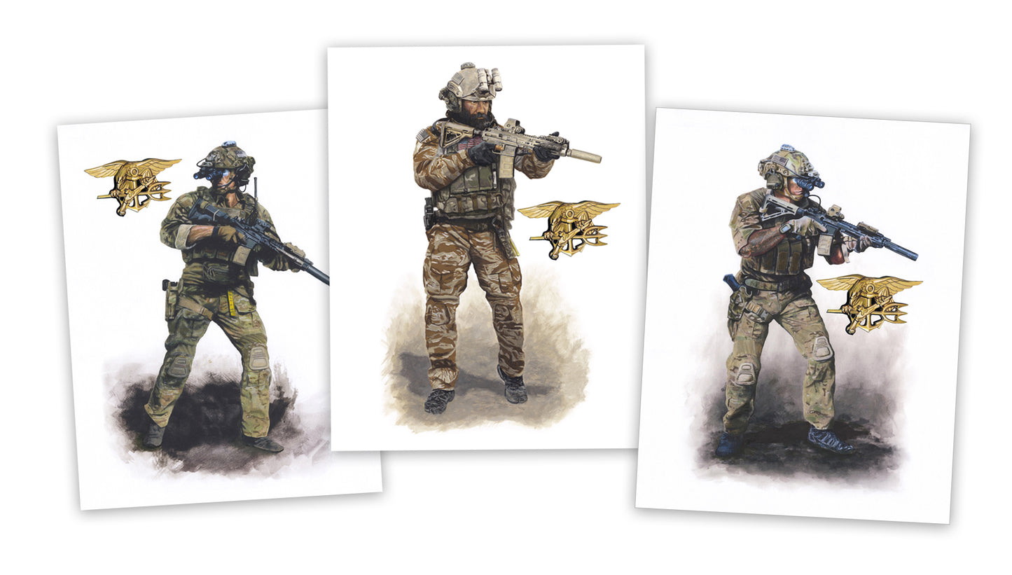 Navy SEAL Print Set (3 Prints)